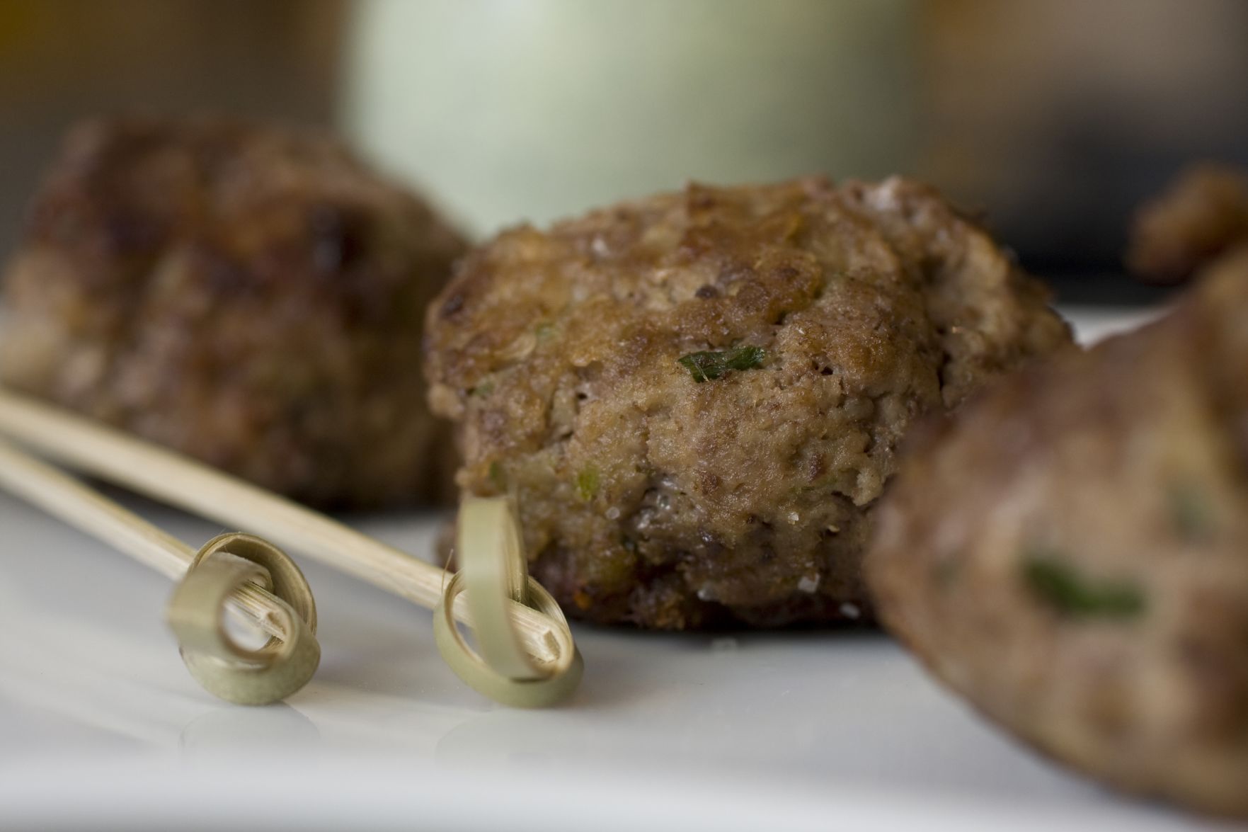 Wyoming: Bison meatballs